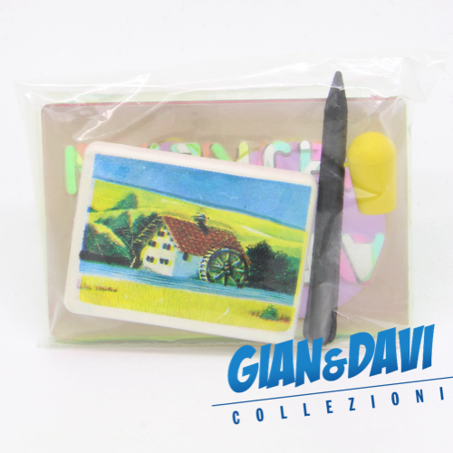 Barilla magasin Mulino Bianco I Barattolini 1989 Sorprese Gommine e Barattoli Seleziona