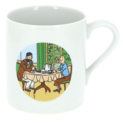 Tintin Vaisselle Tintin & Côté Table 47984 Mug Breakfast Tintin & Haddock