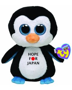Peluches Peluche Plush Ty Beanie Boos Old Version Hope for Japan Pinguino 15cm