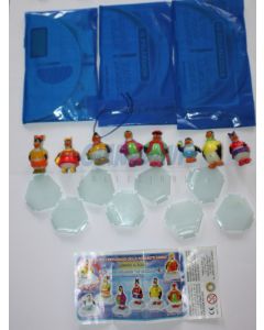 2007 Polaretti Family 1 SERIE COMPLETA + BPZ + 3 COSTRUZIONI