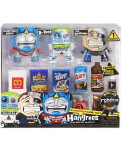 MGA Entertainment The Hangeers 1 Series 3Pack Robots Pooptimus Prime R-Toot