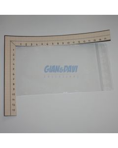 E 100x150 mm 100pz Buste trasparenti richiudibili a Zip