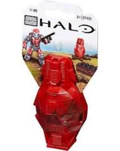 Mega Bloks Halo 97420 Metallic Series Figure Red