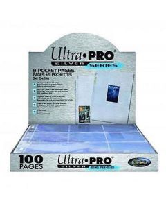 9-Pocket Pages Silver (100 pages) Ultra-PRO