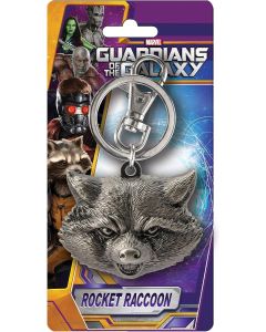 Monogram International Keyring Portachiavi Marvel Guardians of the Galaxy Raccon Head