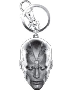 Monogram International Keyring Portachiavi Marvel Avengers Vision Head Pewter