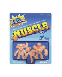 M.U.S.C.L.E. Mega Man - Pack C includes Doctor Wily, Cut Man, Guts Man