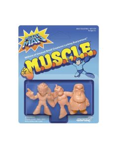 M.U.S.C.L.E. Mega Man - Pack D includes Doctor Light, Bomb Man, Elec Man