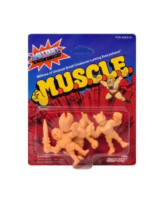 M.U.S.C.L.E. Masters of the Universe - Wave 3 Pack A includes Battle Armor Skeletor, Zodac, Clawful