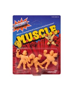 M.U.S.C.L.E. Masters of the Universe - Wave 3 Pack B includes Battle Armor He-Man, Two-Bad, Roboto