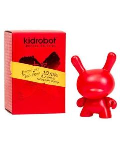 Kidrobot - 10th Anniversary Dunny Red