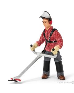 Schleich Human Figures 13458 Worker with String trimmer