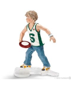 Schleich Human Figures 13903 Bot with Frisbie