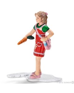 Schleich Human Figures 13905 Girl feeding