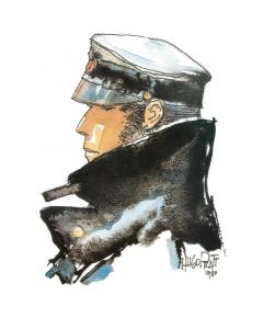 Moulinsart Corto Maltese 15100105 plastic document wallet The Author