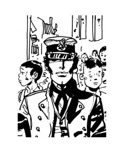 Moulinsart Corto Maltese 15100107 plastic document wallet Siberia