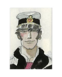 Moulinsart Corto Maltese 16021100 MAGNET PORTRAIT AQUARELLE