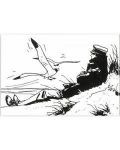 Moulinsart Corto Maltese 16021102 MAGNET Plage