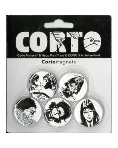 Moulinsart Corto Maltese 16021104 Magnets Pack Morgana