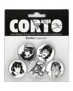 Moulinsart Corto Maltese 16021105 Magnets Pack Esmeralda