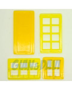 Lego 1955 Windows and Door - Yellow