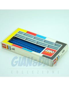 1966 Lego 150 Straight Tracks + Box