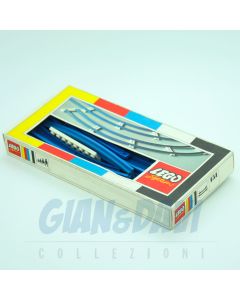 1966 Lego 151 Curved Tracks + Box