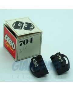 1970 Lego 704 12V Sleeper Track Contacts + Box