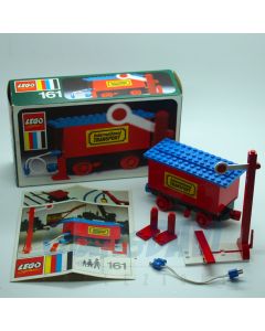 1972 Lego 161 Battery Wagon + Box