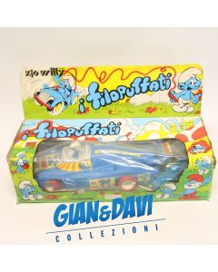 W.Mennella Zio Willy Toys 1983 I Filopuffati - Puffo Sprint In Box