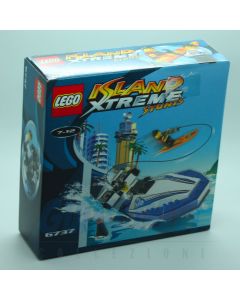 2002 Lego 6737 Island Xtreme Stunts Wake Rider + Box
