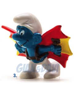 2.0036 20036 Hang Glider Smurf Puffo con Ali 3A