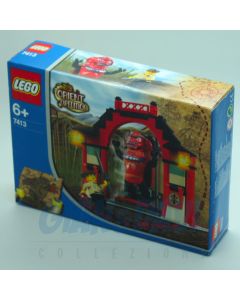 2003 Lego 7413 Orient Expedition Passage of Jun-Chi + Box