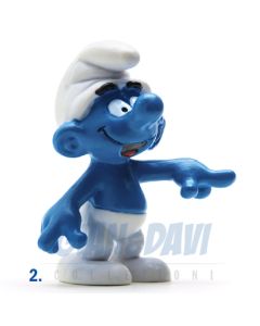 2.0050 20050 Pointing Smurf Puffo che Indica 2A