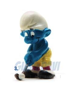 2.0055 20055 Golfer Smurf Puffo Golf 3A