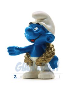 2.0058 20058 Champion Smurf Puffo Vincitore 2A