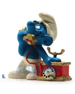 2.0062 20062 Telephone Smurf Puffo con Telefono 5A