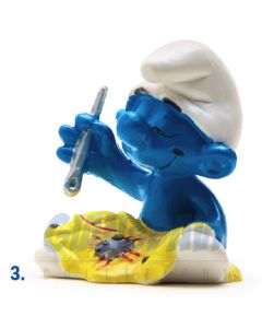 2.0063 20063 Tailor Smurf Puffo Sarto 3A