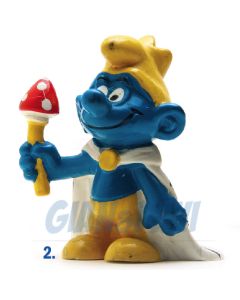 2.0074 20074 King Smurf Puffo Re 2A 