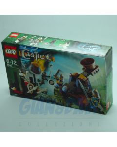 2007 Lego 7091 Castle Kings' Catapult Defense + Box