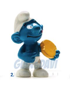 2.0080 20080 Biscuit Smurf Puffo con Biscotto 2A