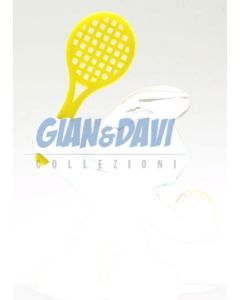 2.0093 20093 Tennis Player Smurf Puffo Tennista 1 solo accessorio