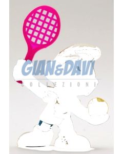 2.0093 20093 Tennis Player Smurf Puffo Tennista 4 solo accessorio