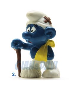 2.0097 20097 Injured Smurf Puffo Infortunato 2A