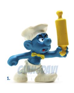2.0099 20099 Head Chef Smurf Puffo Cuoco 1A