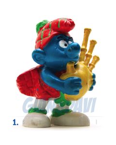 2.0105 20105 Scot Smurf Puffo Scozzese 1A