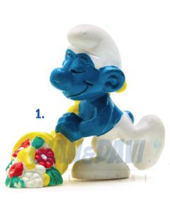 2.0117 20117 Cornucopia Smurf Puffo con Cornucopia 1A