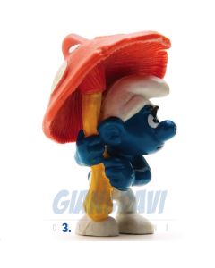 2.0118 20118 Umbrella Smurf Puffo con Ombrello Fungo 3A