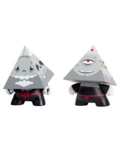 Kidrobot 2013 Special Edition Pyramidum Grey Edition Dunny