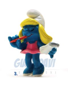 2.0140 20140 Secretary Smurfette Smurf Puffo Puffetta Segretaria 3A